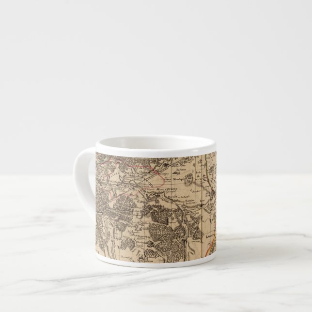 Senlis France Espresso Cup (Front Left)