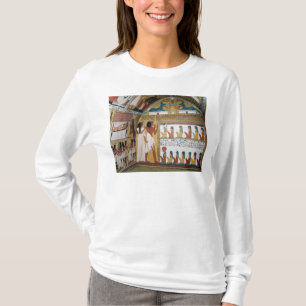 Sennedjem and his wife facing a naos T-Shirt