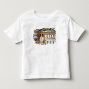 Sennedjem and his wife facing a naos toddler T-Shirt