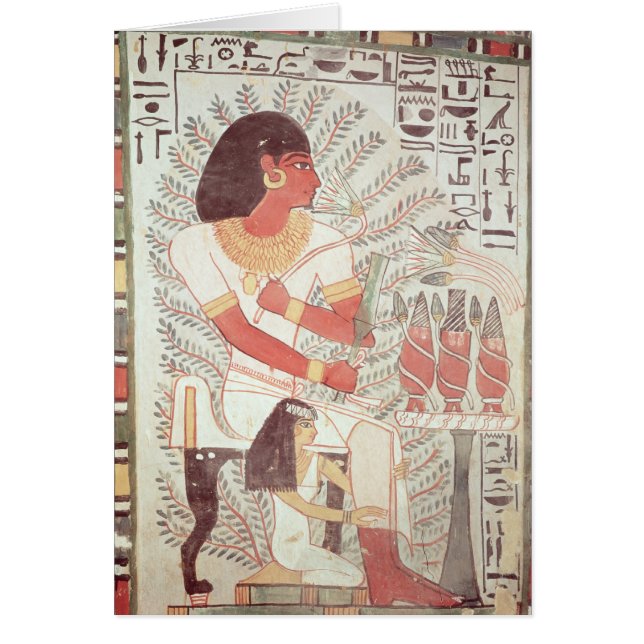 Sennefer seated with his wife,from Tomb (Front)