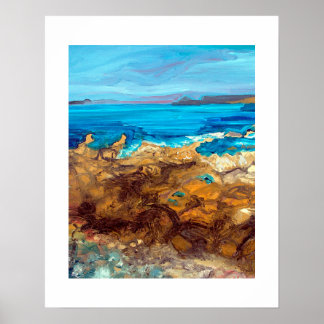 Sennen Cove in West Cornwall Poster