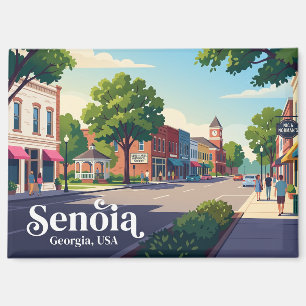 Senoia Historic Downtown USA Magnet