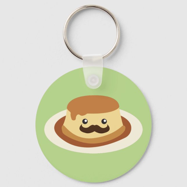 Señor Flan Key Ring (Front)