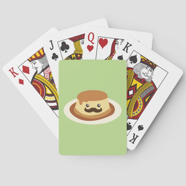 Señor Flan Playing Cards (Back)