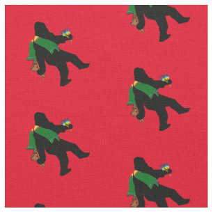 Senor Squatcho de Mayo Sasquatch Fabric