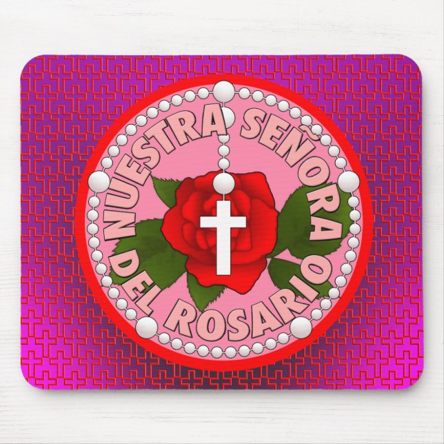 Señora del Rosario Mouse Pad (Front)