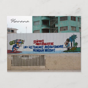 senores imperialistas postcard