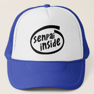 Senpai Inside Parody Trucker Hat