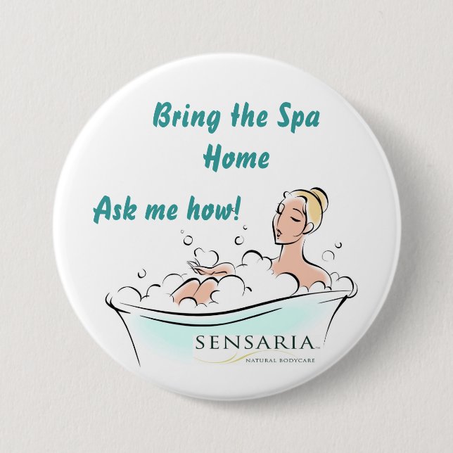 Sensaria 7.5 Cm Round Badge (Front)
