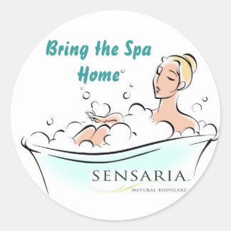 Sensaria Classic Round Sticker