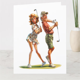 Sensational Senior Golfers Card