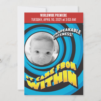 SENSATIONAL! SHOCKING! Customise Vintage Movie Announcement