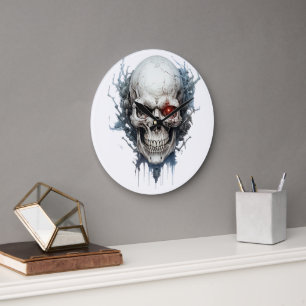 🕰️💀 Sensational Skull Wall Clock 💀🕰️