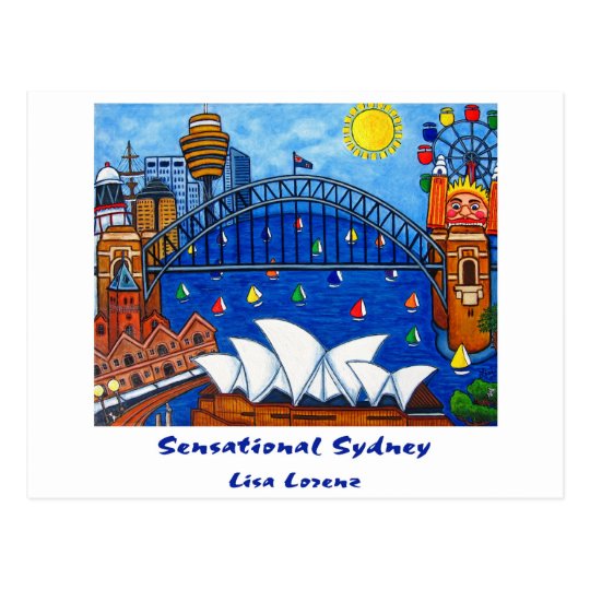 Sensational Sydney Post Card