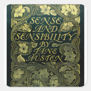 Sense and Sensibility Cover Sticker