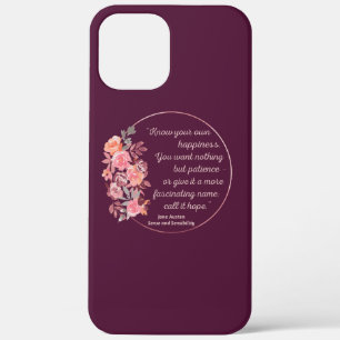 Sense And Sensibility Quote I - Cute Style iPhone 12 Pro Max Case