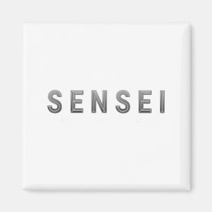 Sensei Myth Legend Martial Arts Trainer Karate Magnet