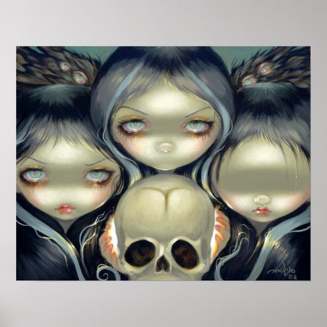 Senseless Prophecy ART PRINT witch pop surrealism (Front)
