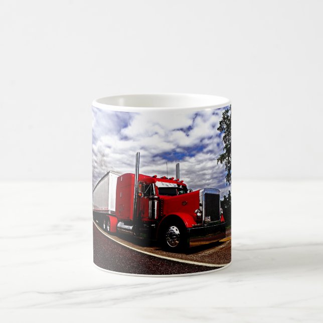 Sensenig Red Peterbilt 379 Mug (Center)