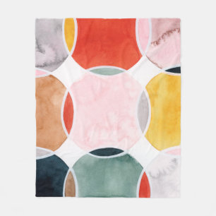 Sensical - Circle Pattern Fleece Blanket