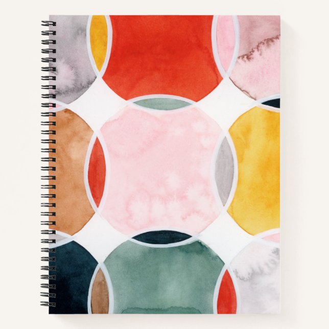 Sensical - Circle Pattern Notebook (Front)