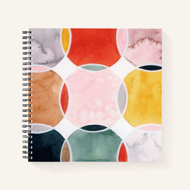 Sensical - Circle Pattern Notebook (Front)