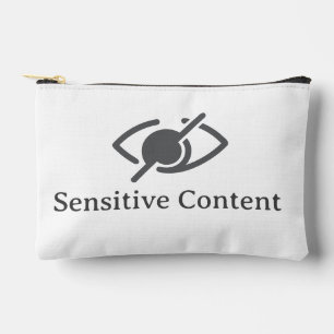 Sensitive Content - Policy Violation Notice Accessory Pouch
