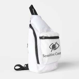 Sensitive Content - Policy Violation Notice Sling Bag