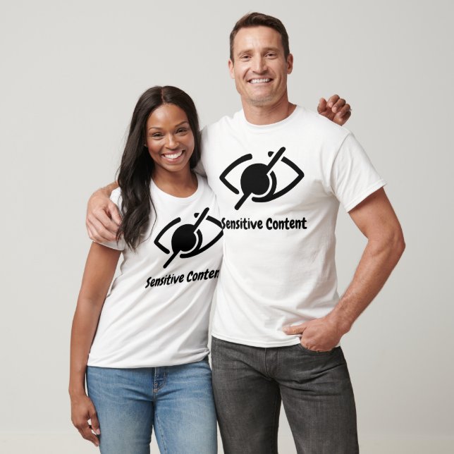 Sensitive Content - Policy Violation Notice T-Shirt (Unisex)