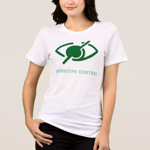 Sensitive Content - Policy Violation Notice Tri-Blend Shirt