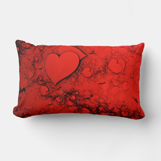 Sensitive Hearts Lumbar Cushion (Front)