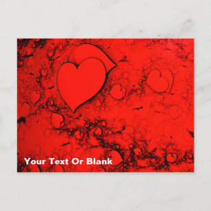 Sensitive Hearts Postcard