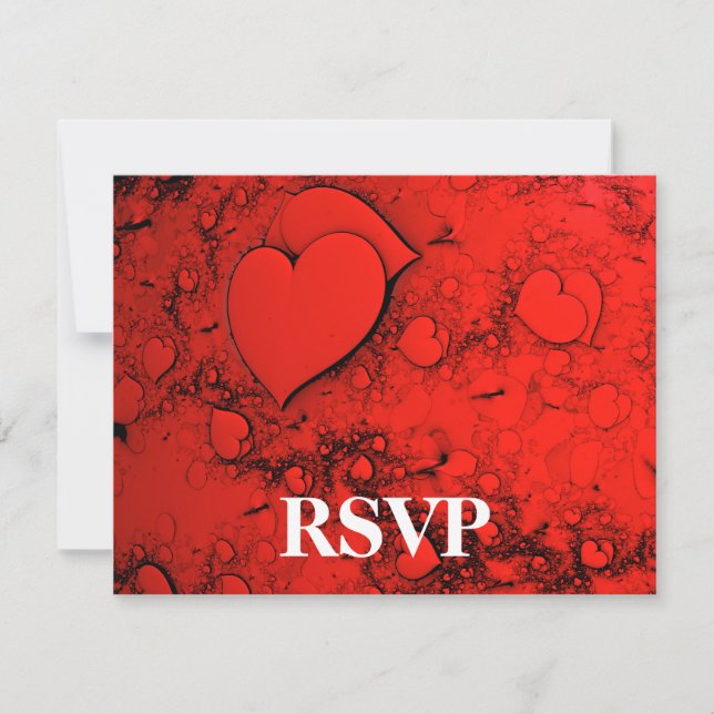 Sensitive Hearts RSVP (Front)
