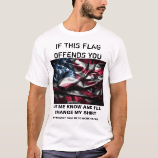 Sensitive Patriot Flag Shirt