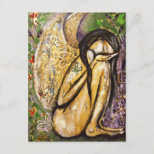 Sensitive Wings Angel Postcard