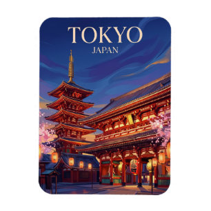 Senso-ji Temple Japan Magnet