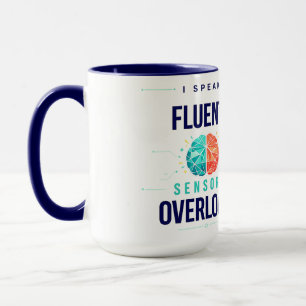 Sensory Overload Modern Neurodivergent Awareness Mug