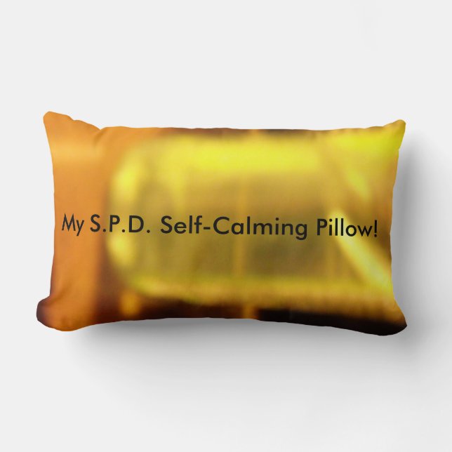 Sensory Processing Disorder, Learning Self-Calming Lumbar Cushion (Front)