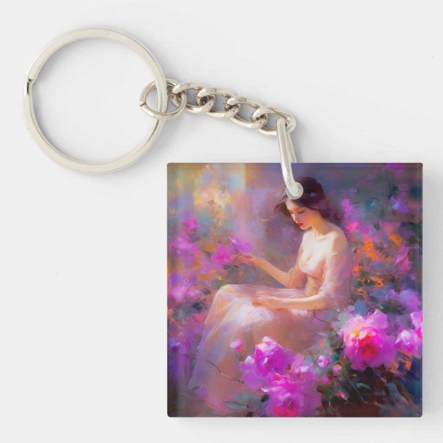 Sensual Elegance  Key Ring (Front)