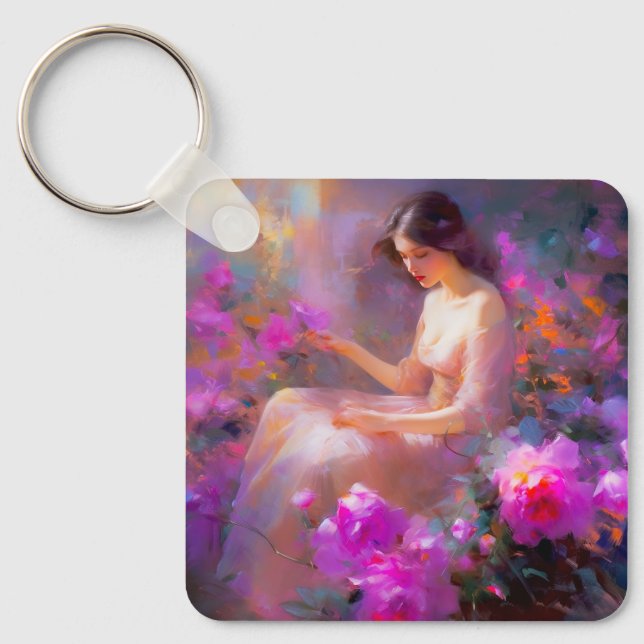 Sensual Elegance  Key Ring (Front)