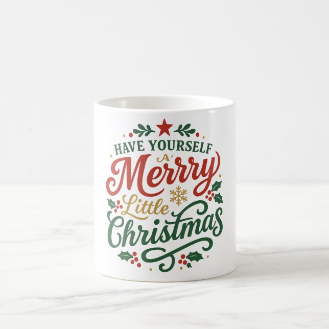 Sensual Merry Christmas phrases Coffee Mug (Center)