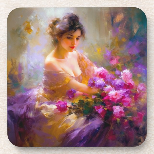 Sensual Portrait Coaster (Front)