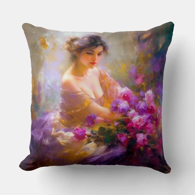 Sensual Portrait Cushion (Front)