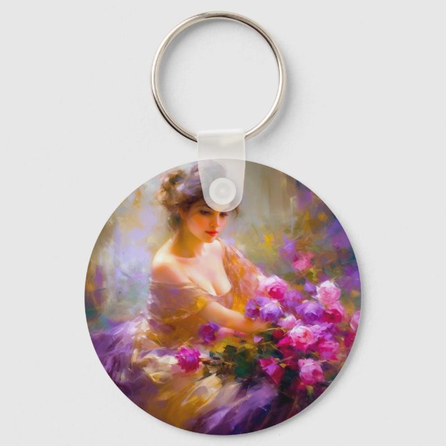 Sensual Portrait Key Ring (Front)