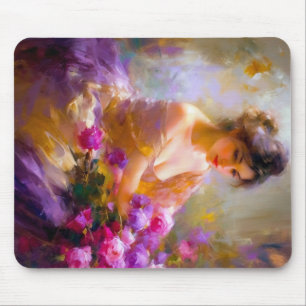 Sensual Portrait Mouse Pad