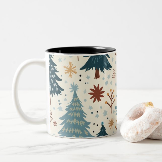 Sensuous and emotional design pattern cup (With Donut)