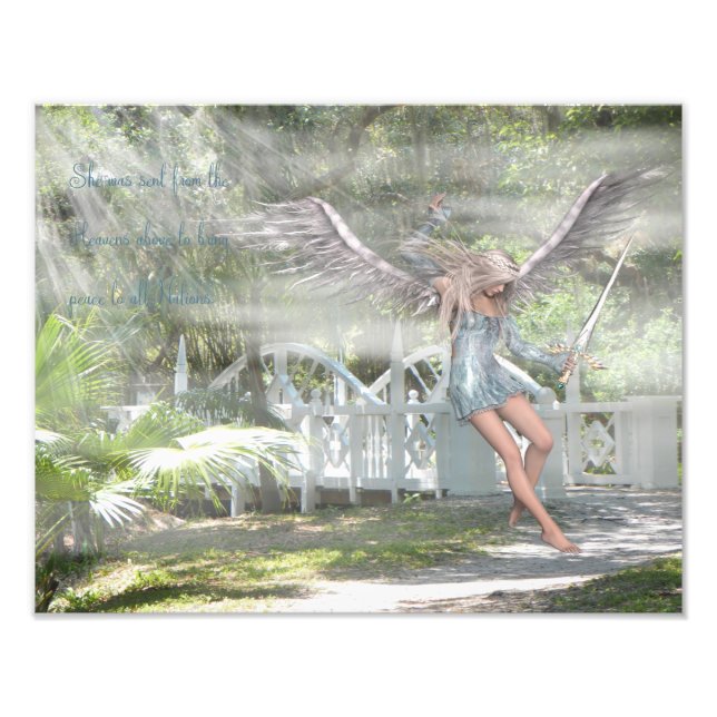 Sent from Heaven Photo Print (Front)