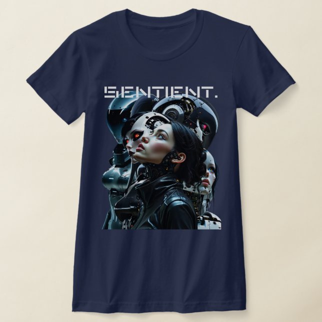 Sentient. T-Shirt (Laydown)