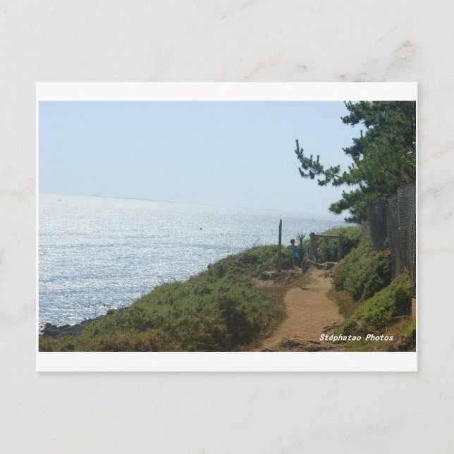 Sentier côtier Nevez BRETAGNE Postcard (Front)