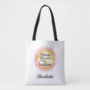 Sentimental Gift For Mum You Are My Sunshine Tote Bag